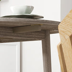 Folding Dining Table For 4, Round Drop Leaf Table