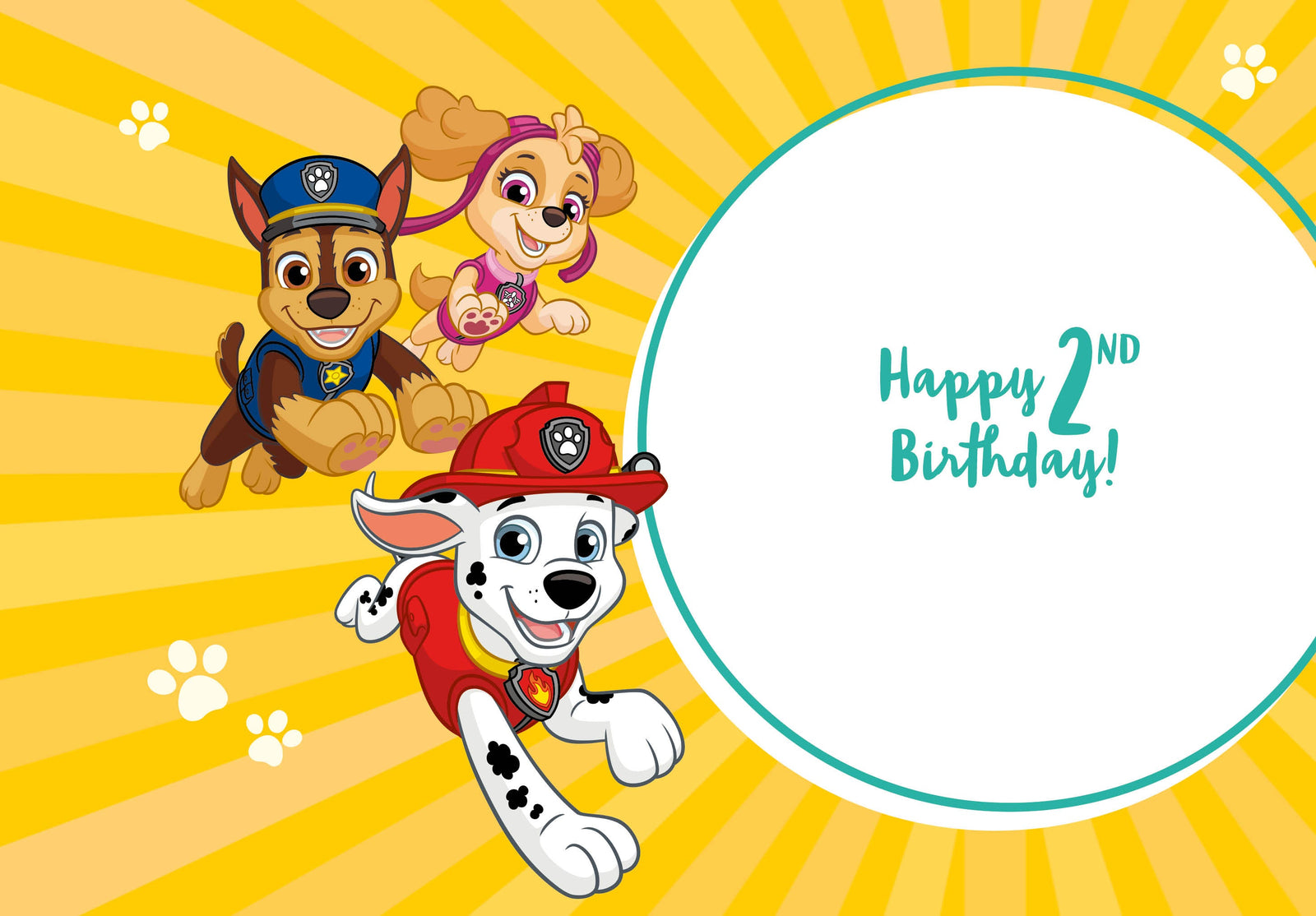Age 2 Birthday Card Official Product
