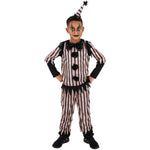 Dark Vintage Clown Costume, Boys | Age 7-9