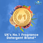 Surf Laundry Washing Liquid Detergent Deep Sea 6.48 L, 240 Washes, 4pk