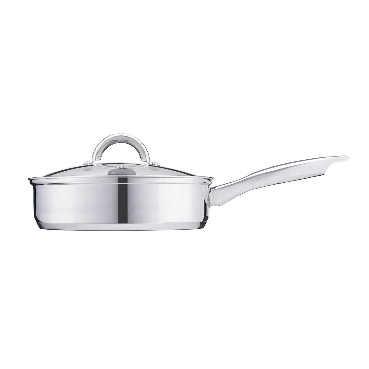 Stainless Steel Egg Poacher Pan With Spatula | 6 Cup | Silver
