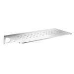 Bathroom Shower Grout Line Shelf Storage - Holes Design | Polished Stainless Steel