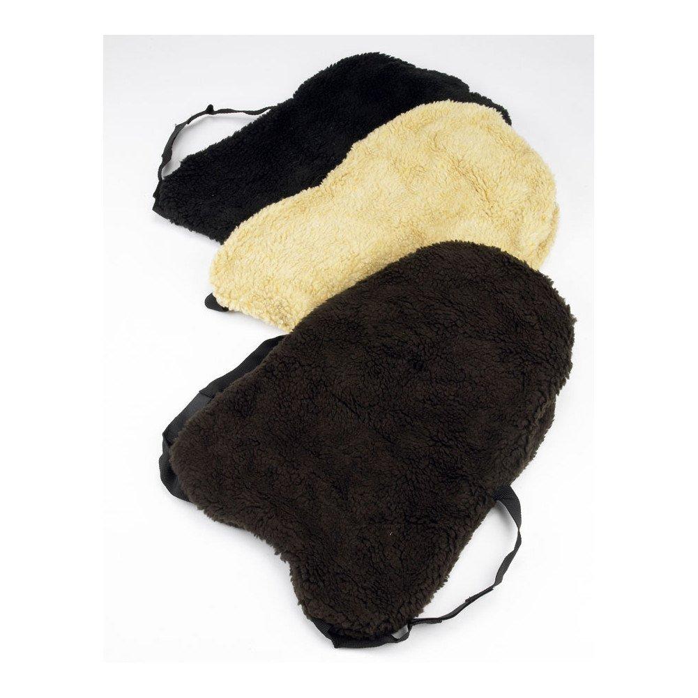 Hy Faux Fur Fabric Seat Saver | One Size | Brown
