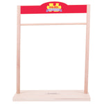 Bigjigs Toys Wooden Clothes Rail for Ragdoll Outfits