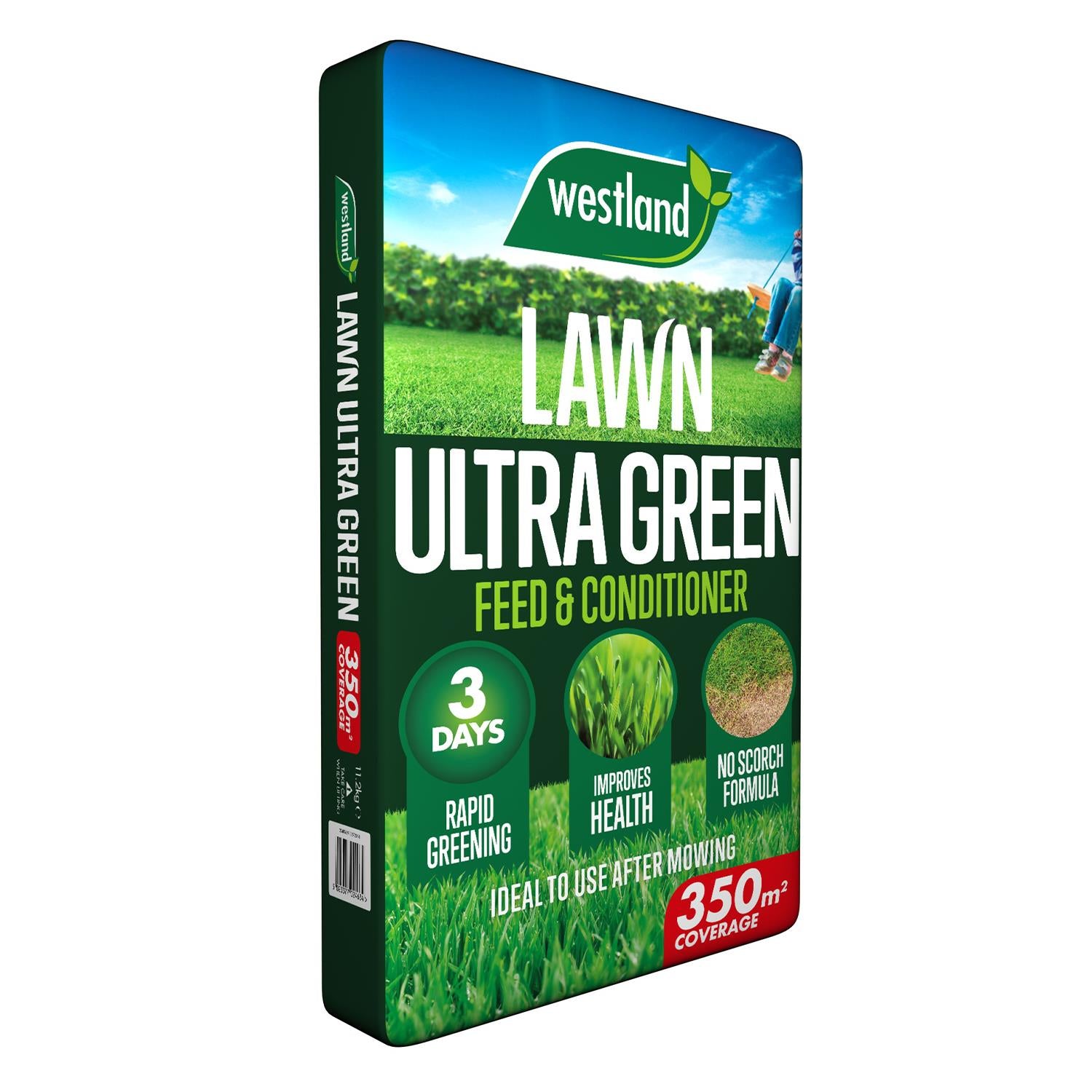 Westland Lawn Ultra Green Improves Lawn Health, 350mâ² Coverage Bag