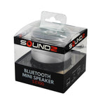 Mini Bluetooth Speaker With Led, Mp3, Fm Radio & Micro Sd Slot | Silver Grey