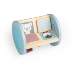 Rolling Sensory Sorter Toy, Made From Wood And Silicone