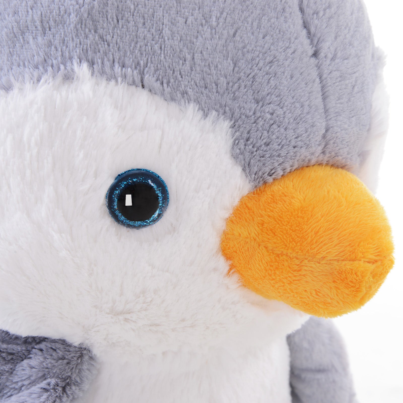Animal Baby Rocking Horse Penguin Plush Musical Button W/32 Songs Wood