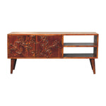 Solid Wood Botanic Media Unit