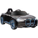 Bmw I4 Licensed 12v Kids Electric Ride-on Car W/ Remote Control | Black