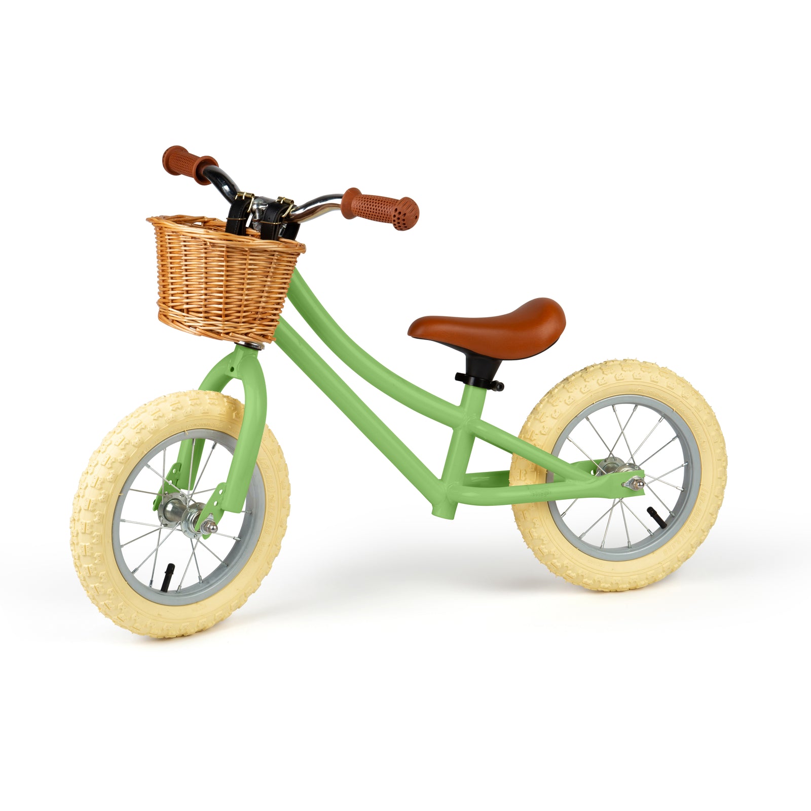 Green Balance Bike For Toddlers