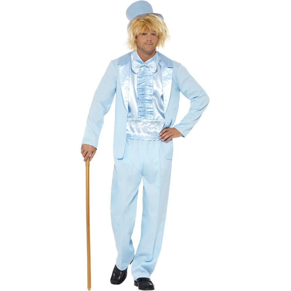 90s Stupid Tuxedo Costume | XL | Blue