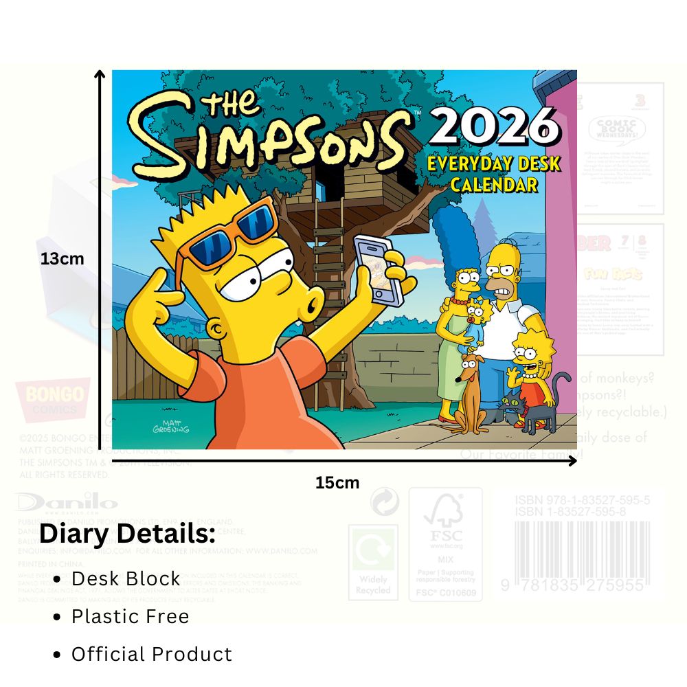 2026 Desk Block Calendar Official Product