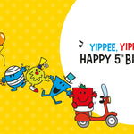 Age 5 Birthday Card Official Product