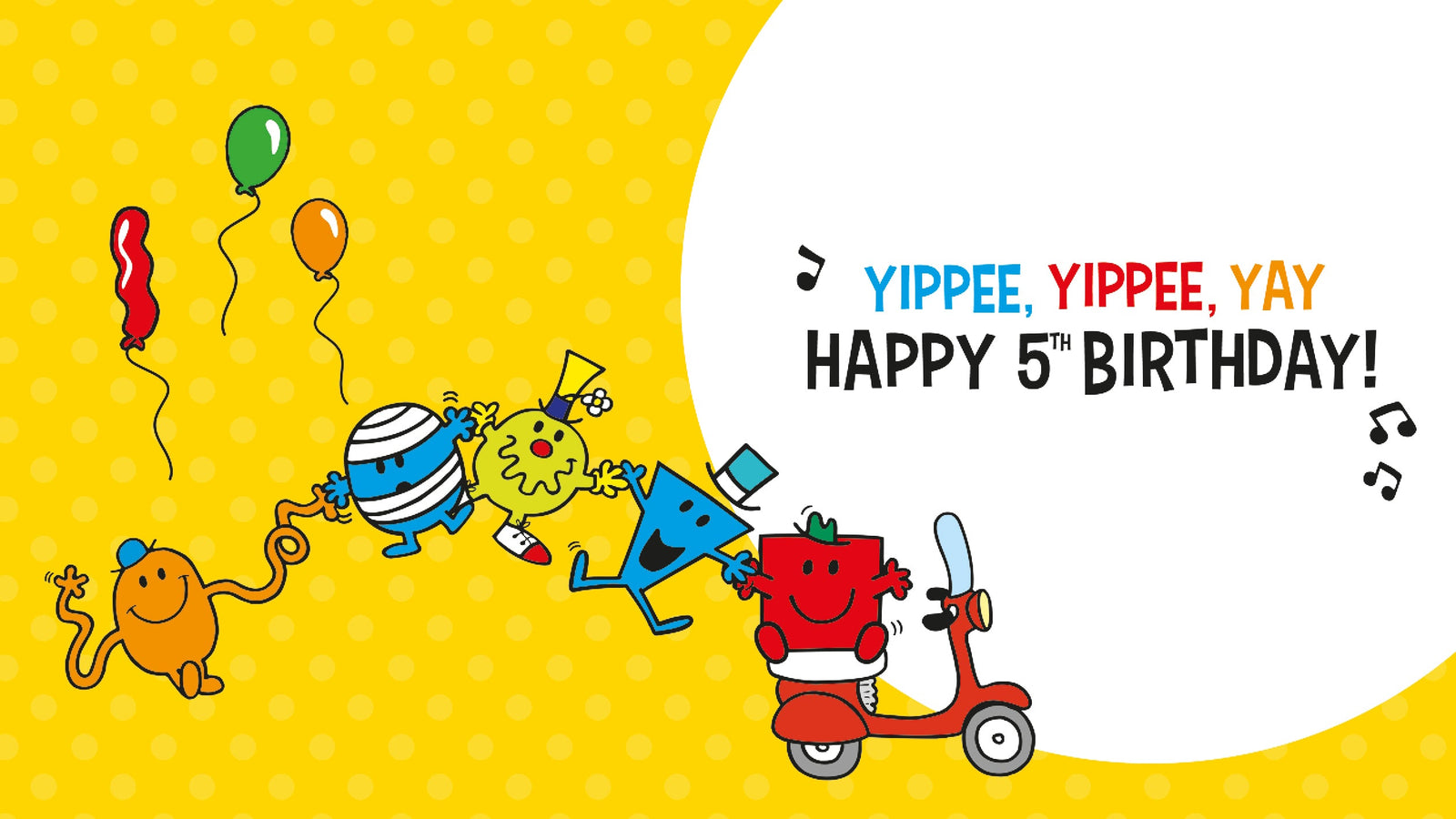 Age 5 Birthday Card Official Product