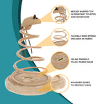 Cat Spiral Springing Toy