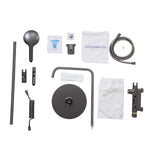 Breeins Wall-mount Bathroom Shower System Set With Bidet
