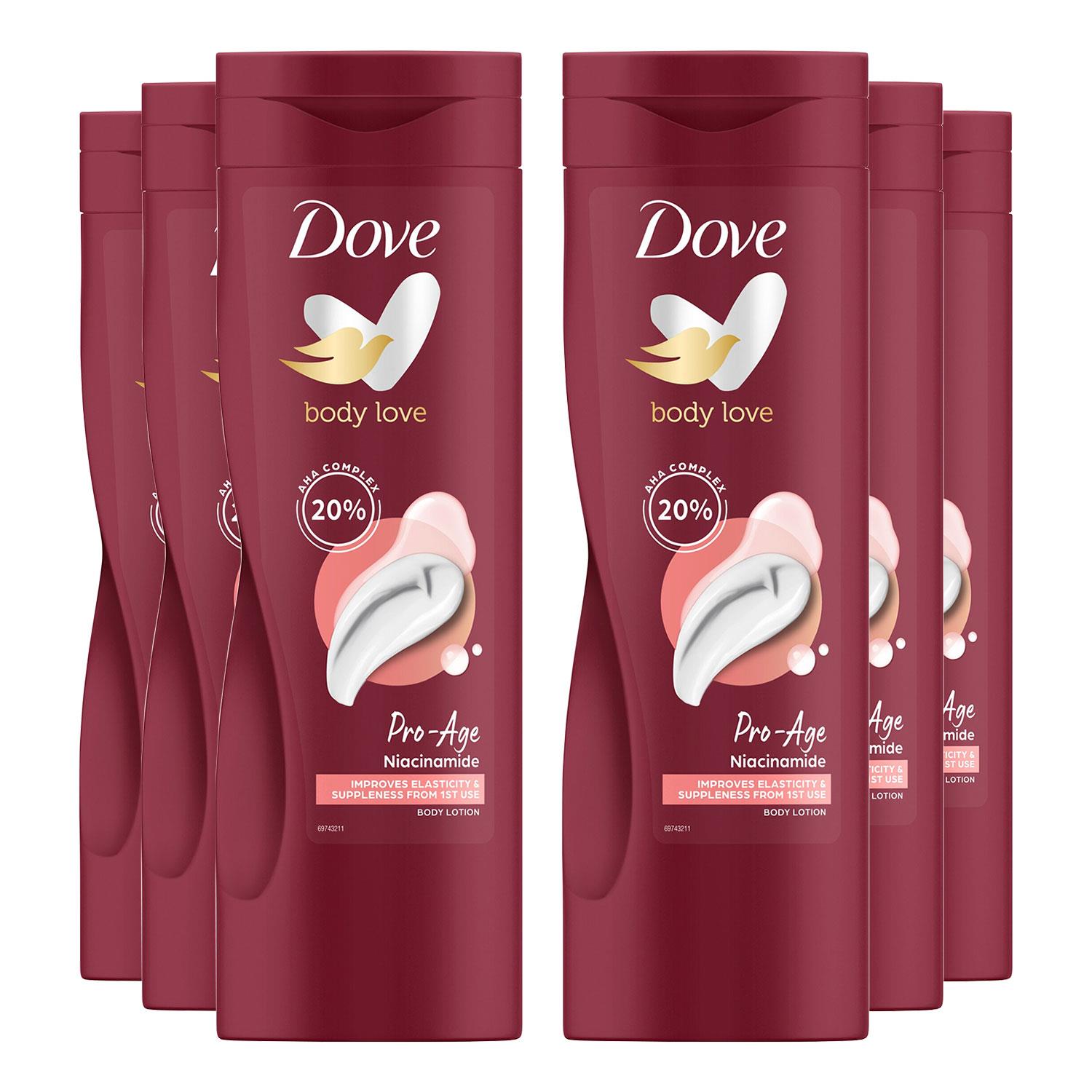 Nourishing Pro Age Body Lotion With Aha,olive Oil & Vitaminb3, 6pk Of 400ml