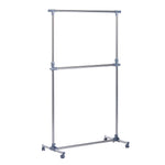 Garment Rail Adjustable Portable Clothes Hanging Stand