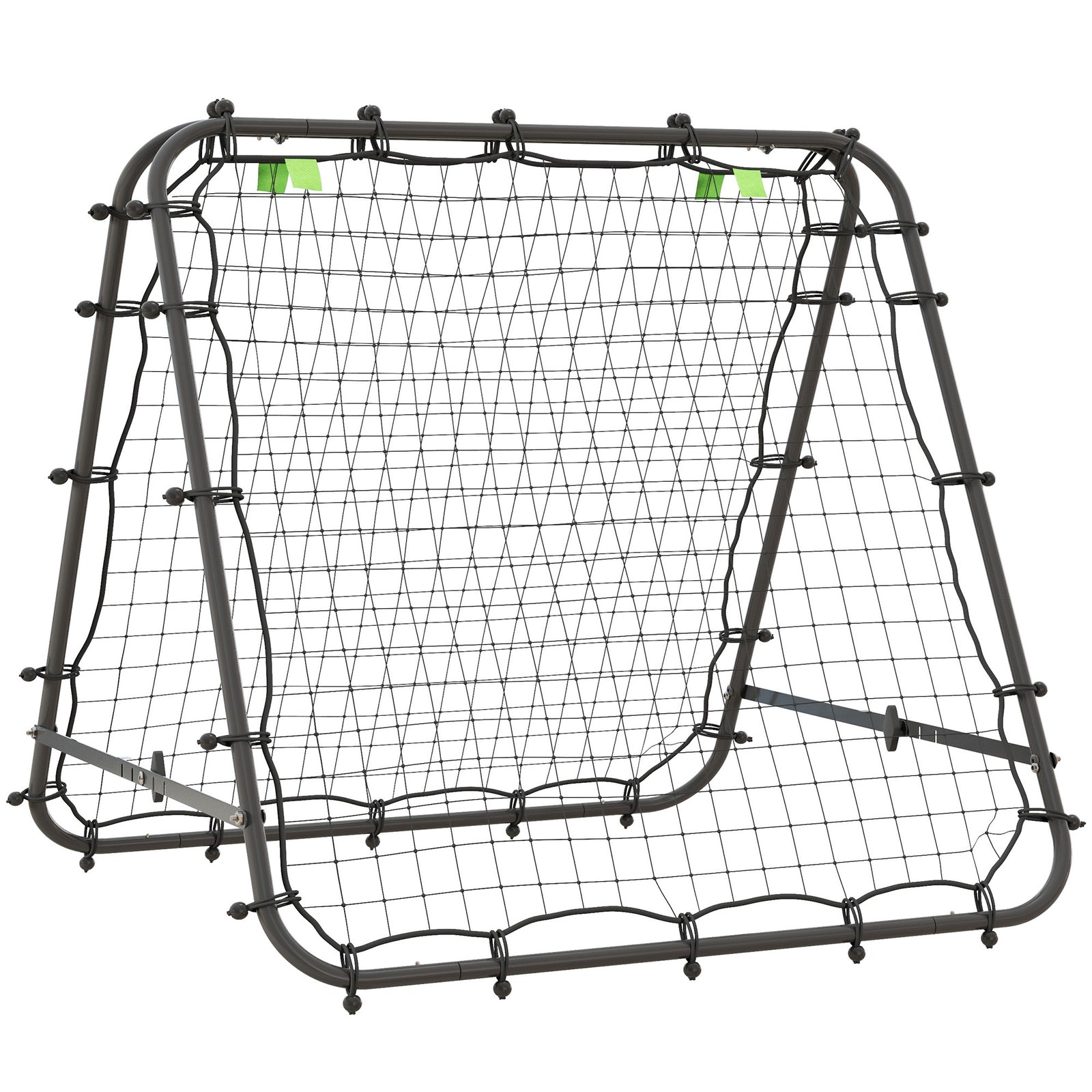 Football Rebounder Net, Adjustable Angles | Black