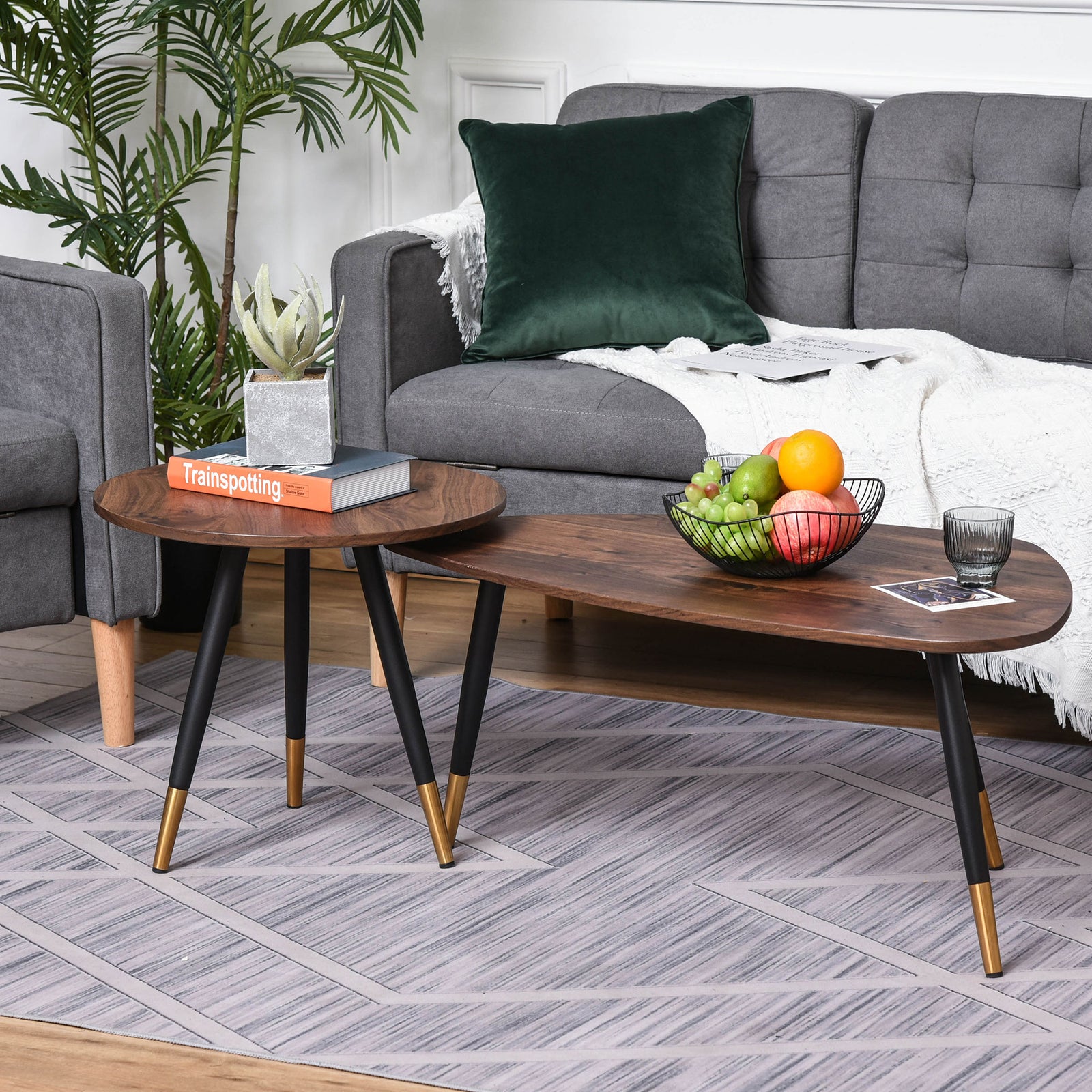 Nesting End Tables Set Of 2 For Living Room