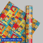 Gift Wrap, 4 Sheet 4 Tag, Bundle Official Product