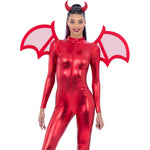 Red Mesh Devil Wings