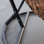 Henley Swing Egg Pod Chair | Brown