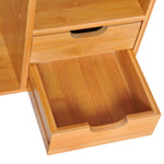 Desk Organiser Desktop 180 Degree Rotatable 2 Drawers