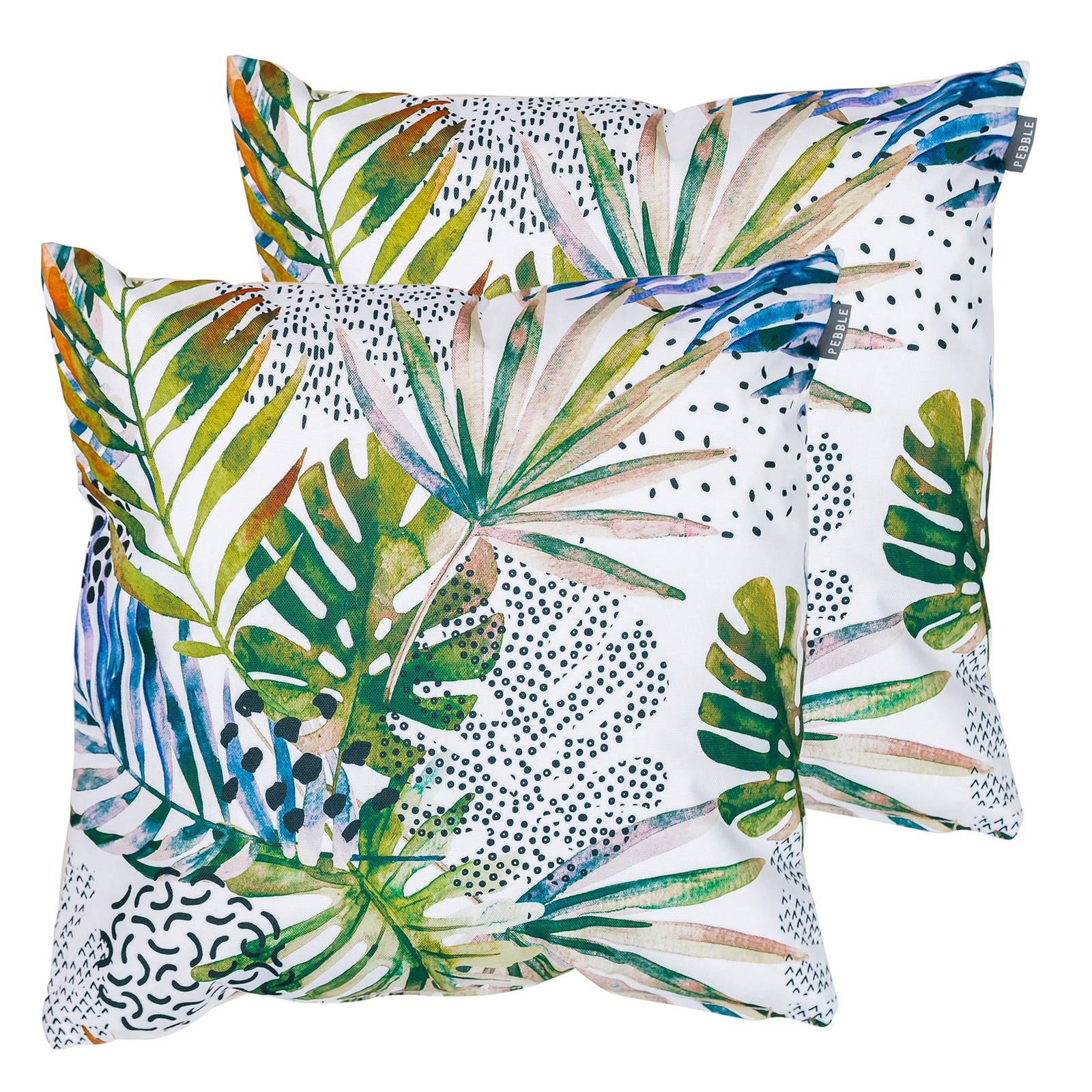 Stone Floral Cushion Set Of 2