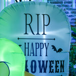 5ft Halloween Inflatable Ghost, Blow Up Garden Decorations Led Decor