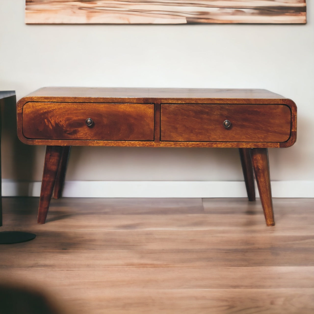 Solid Wood Sonata Chestnut Coffee Table