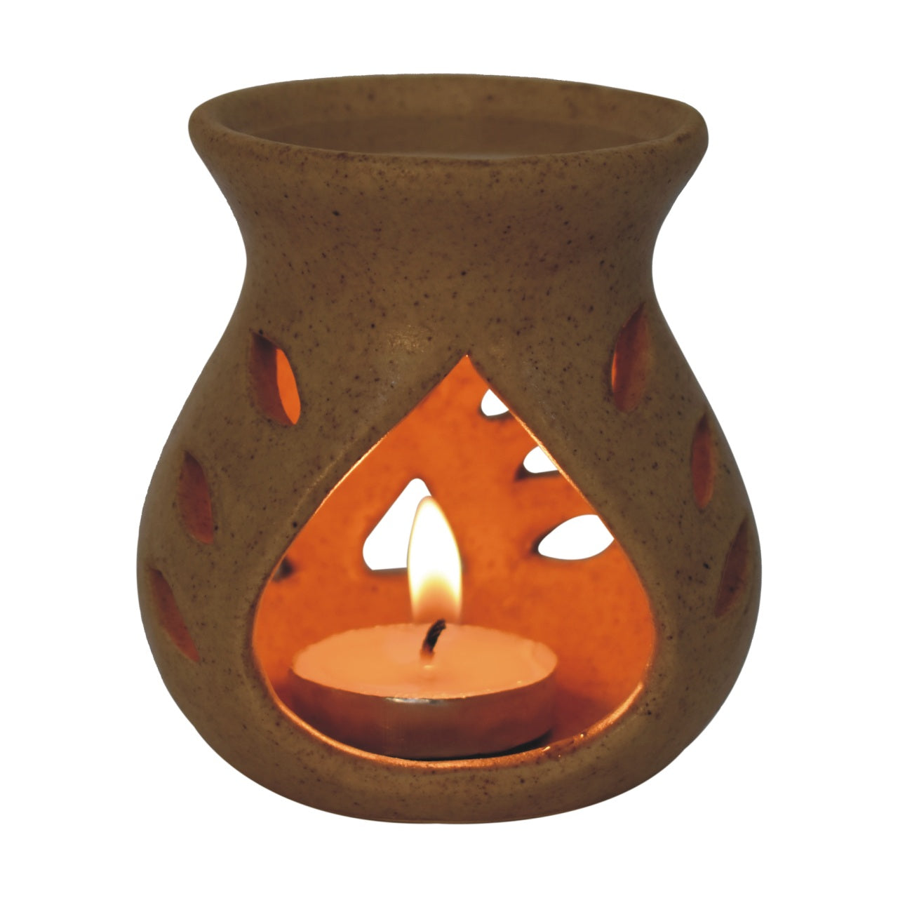 Beige Cutout Oil Burner (summer)