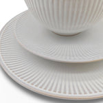 Reactive Cream Glaze Dinnerware Pasta Bowl Set 21.5cm | Set of 4 | Cream