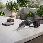Breeins 8-inch Auto Oiling Cordless Electric Chainsaw Kit