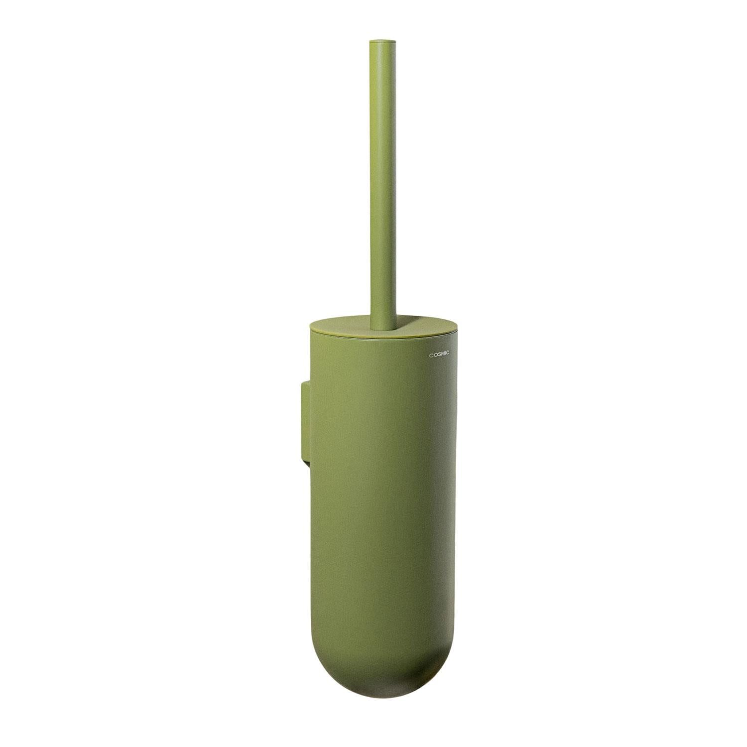 Toilet Brush, Wall Mounted, Green, Award-winning Design Geyser Collection