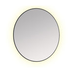 Illuminated Bathroom Mirror 100 X 100 Cm, Round