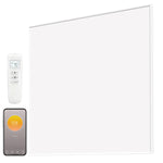 HOMCOM 170w Smart Electric Heater, Wall Far Infrared Panel Radiator, White
