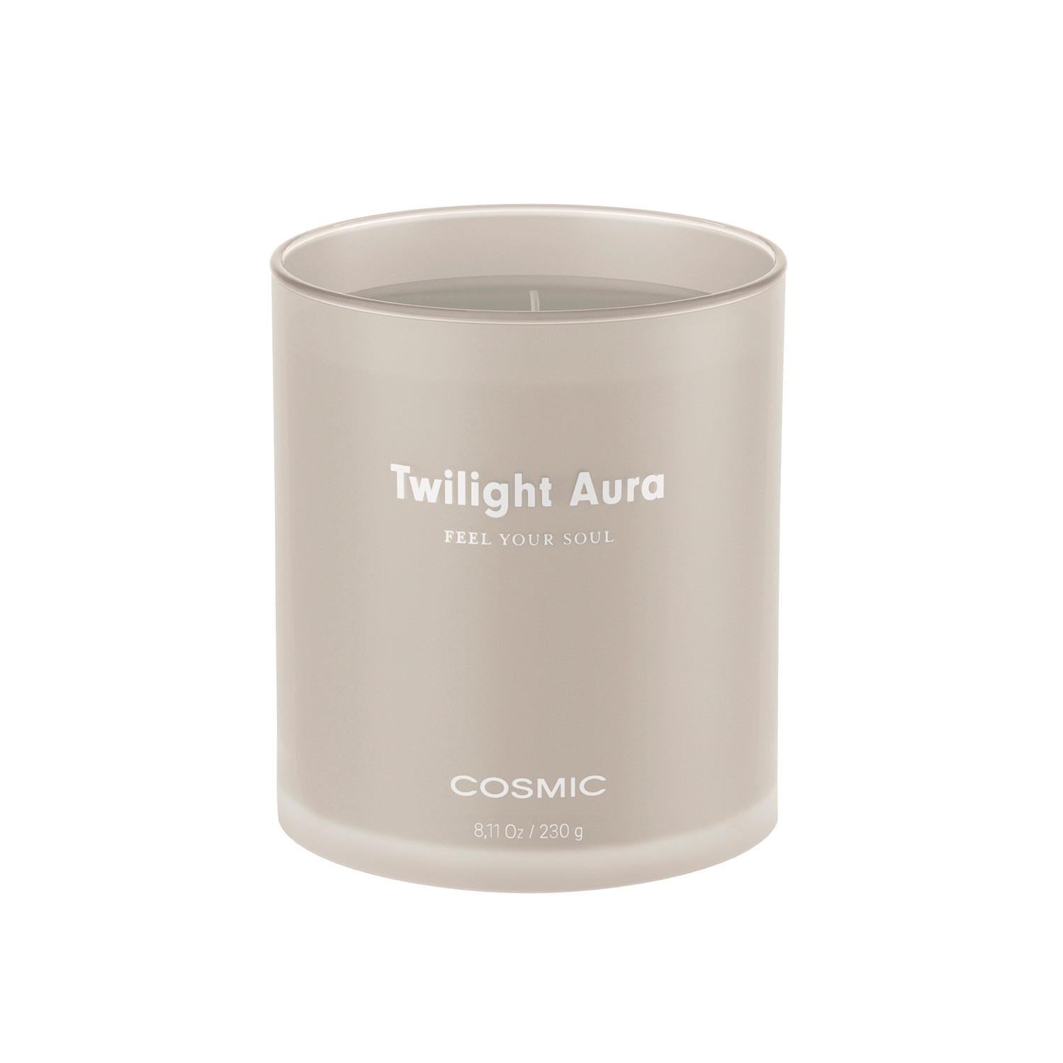 Scented Candle 50h, Woody And Amber Scent, Essentials Collection