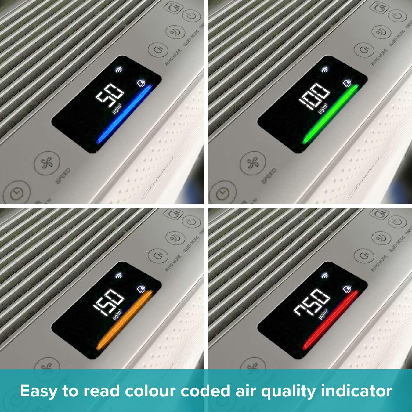 Pure Control – Odour Removing Air Purifier With Air Quality Sensor