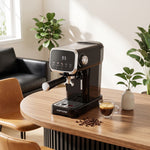 Breeins 20 Bar Touch Control Espresso Machine Coffee Maker With Steam Wand