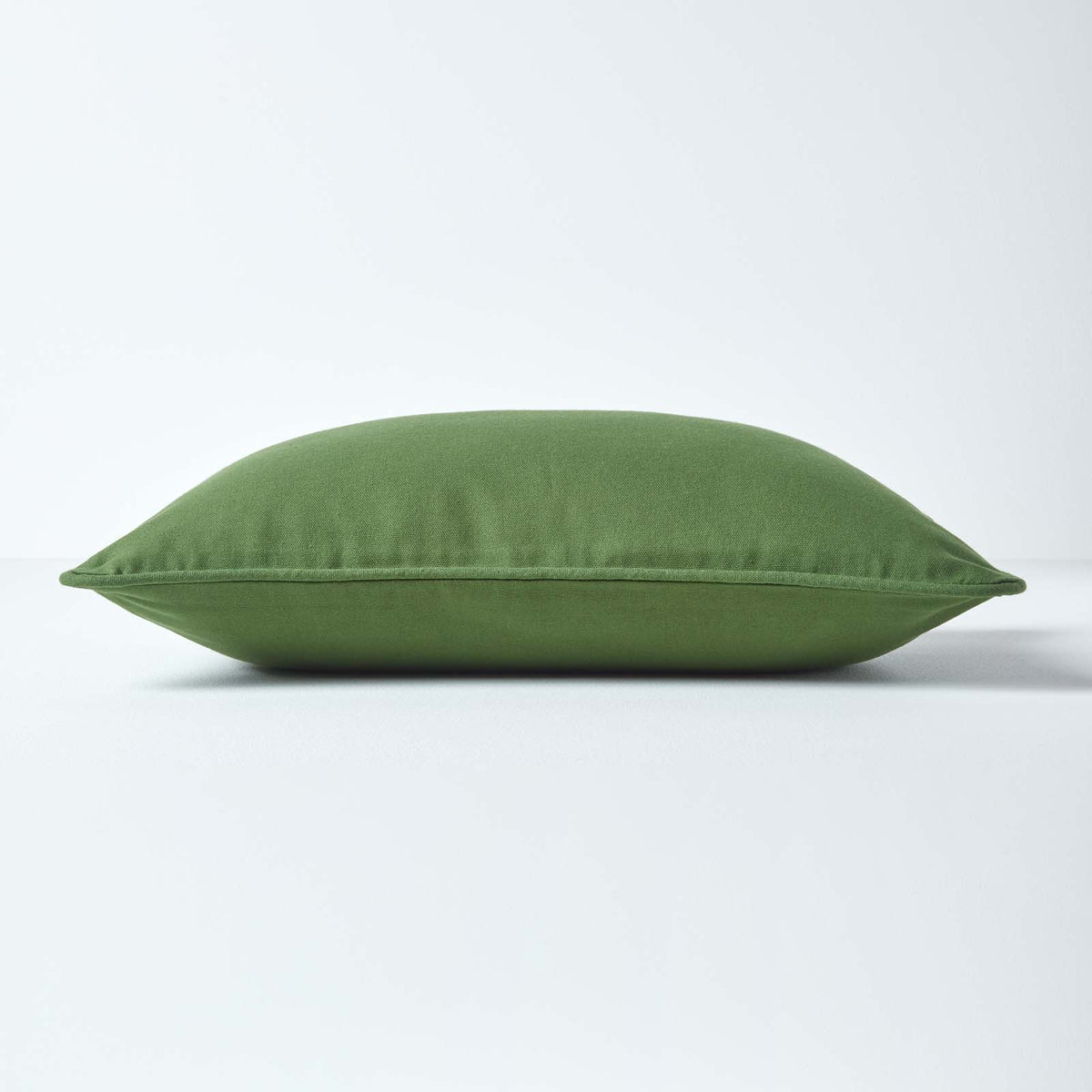 Cotton Plain Cushion Cover | 45cm x 45cm | Olive Green