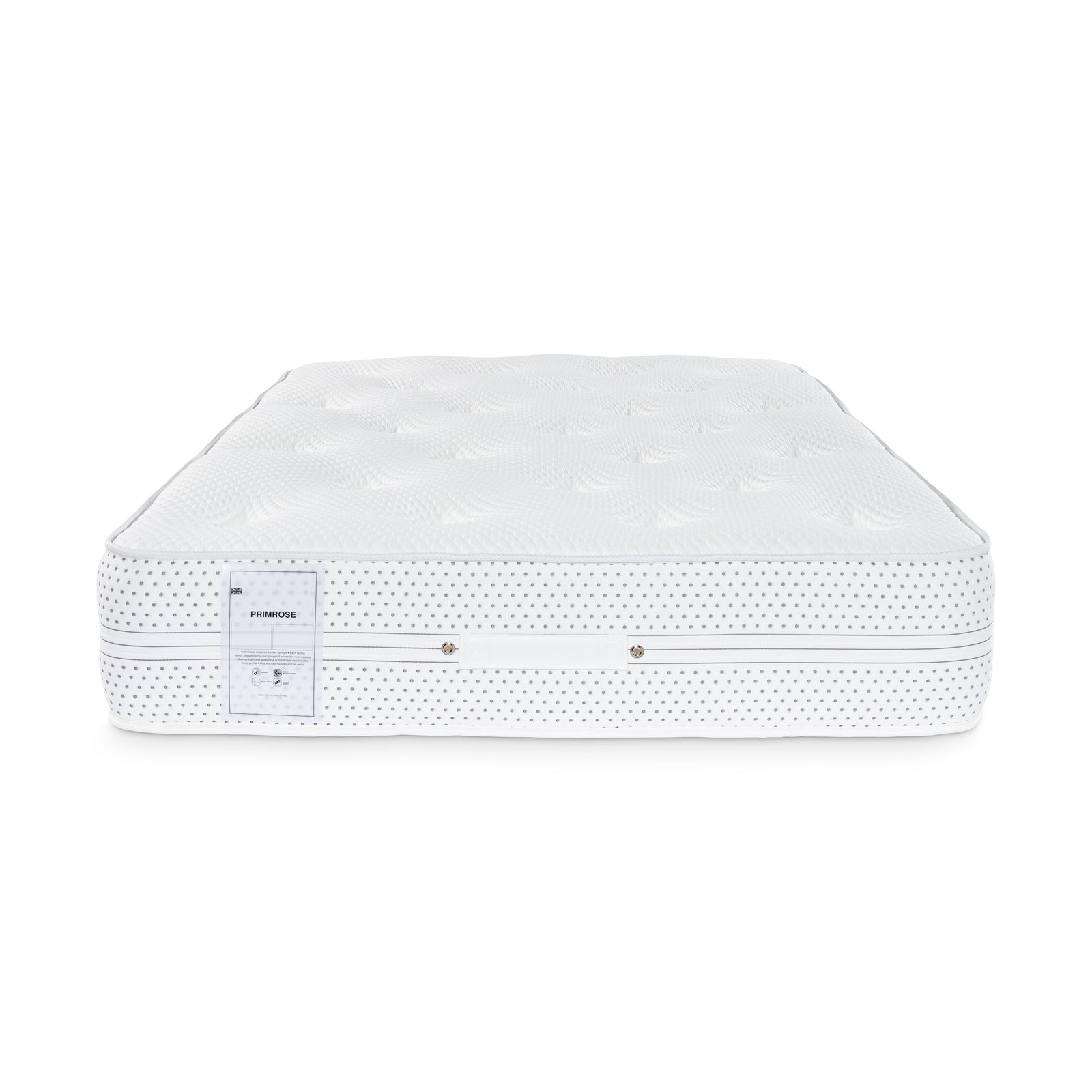 Primrose 2000 Pocket Sprung Memory Foam Mattress | Super King | White