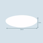 Set Of 4 Nordic Stoneware Dinner Plates | Set of 4 | White