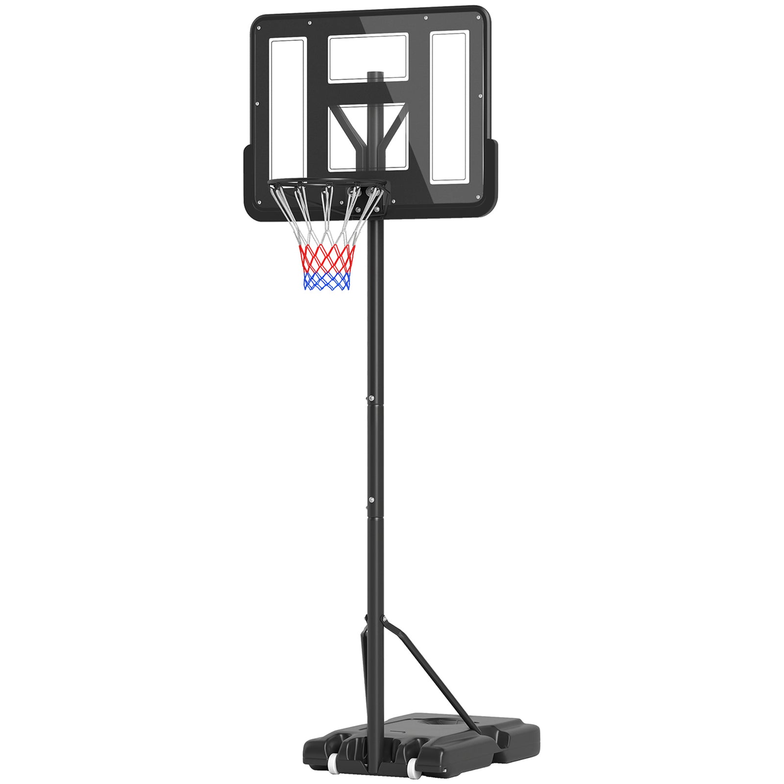 Basketball Hoop Stand 160-305cm Adjustable | Black