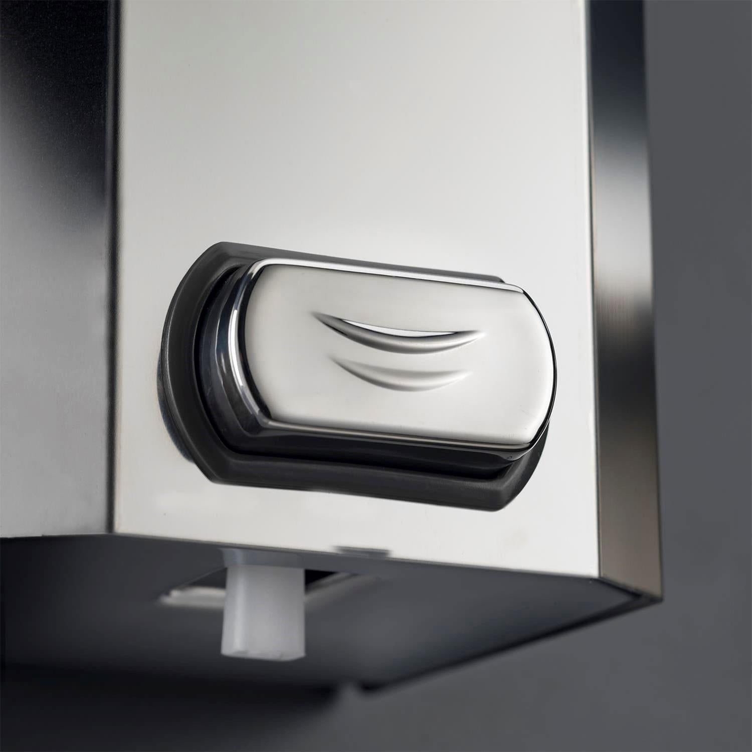 Wall Mounted Soap Dispenser 1.5l Soap Pump Steel Architect Collection