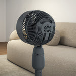 Pedestal Fan For Bedroom Powerful Air Circulator W/ 3 Speed | One Size | Gray
