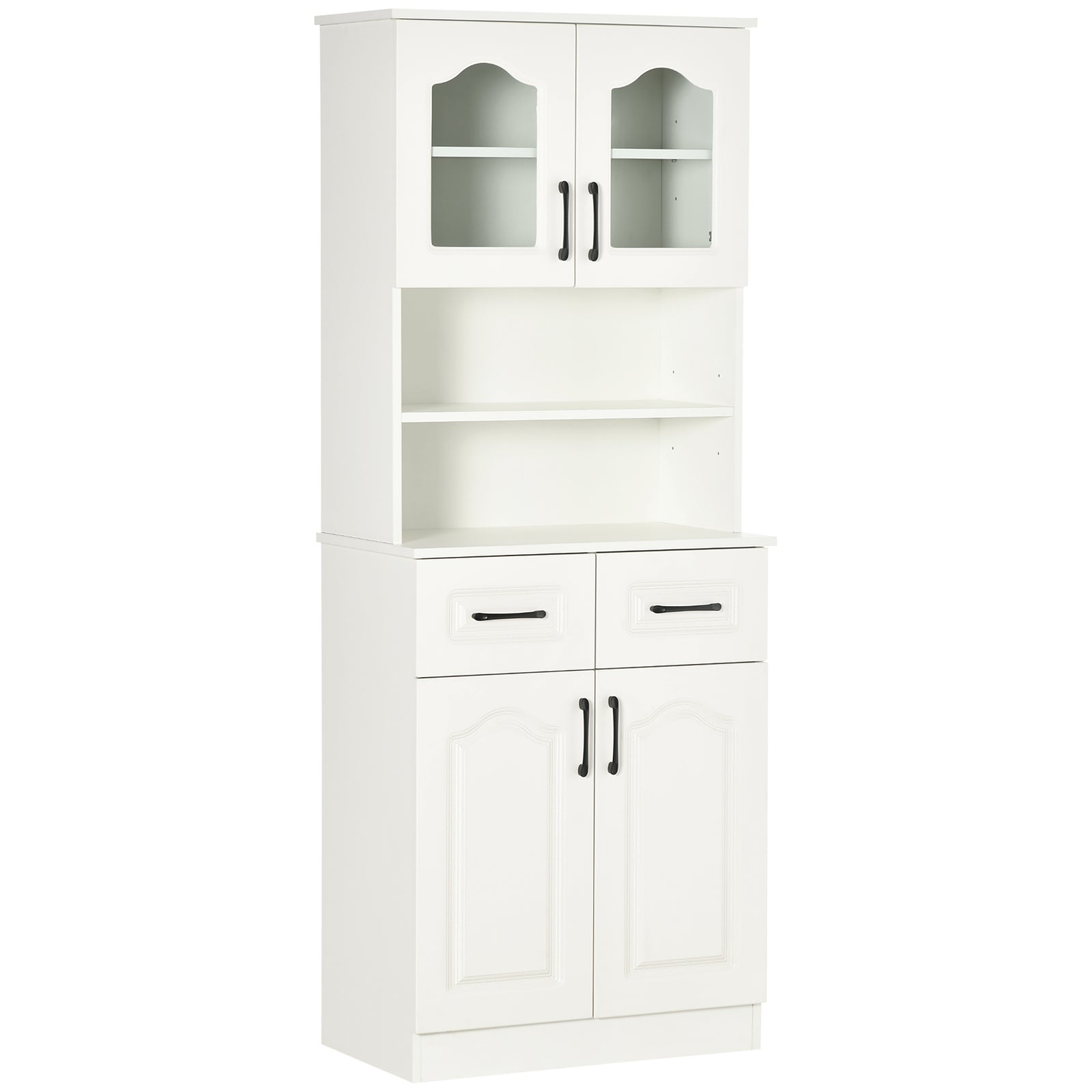 168cm Kitchen Cupboard Storage Cabinet   Shelves And Drawers