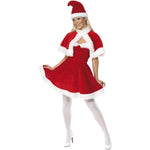 Miss Santa Costume, With Cape | Large