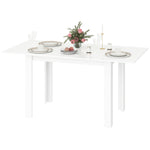 Extendable Dining Table, Seats 4-6 People, High Gloss